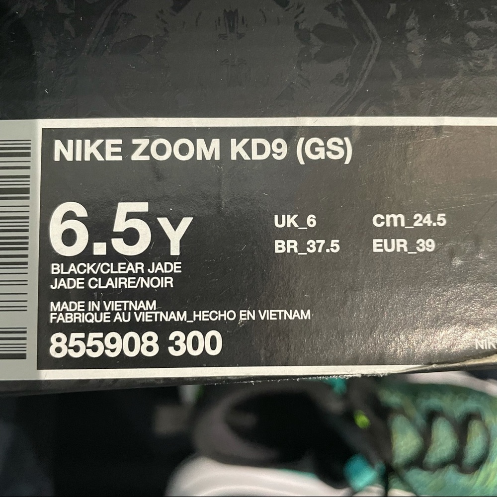 Like New NikeZoom KD 9 Birds of Paradise - Picture 3 of 7
